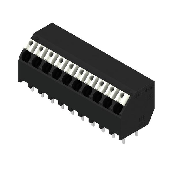 PCB terminal, 3.50 mm, Number of poles: 10, Conductor outlet direction image 3