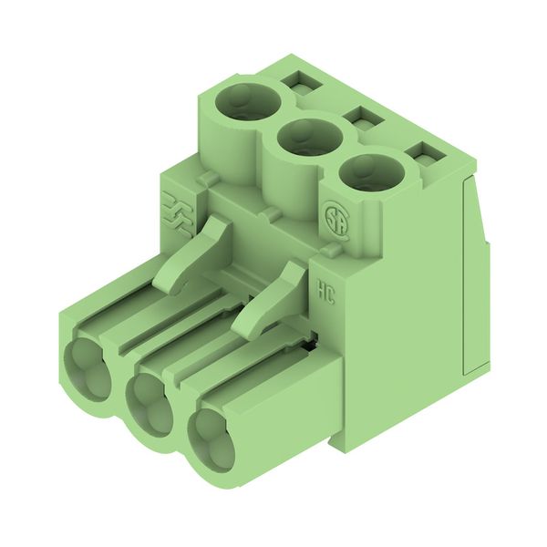 PCB plug-in connector (wire connection), 5.00 mm, Number of poles: 3,  image 2