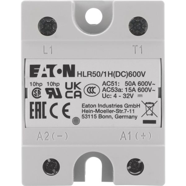 Solid-state relay, Hockey Puck, 1-phase, 50 A, 42 - 660 V, DC image 11