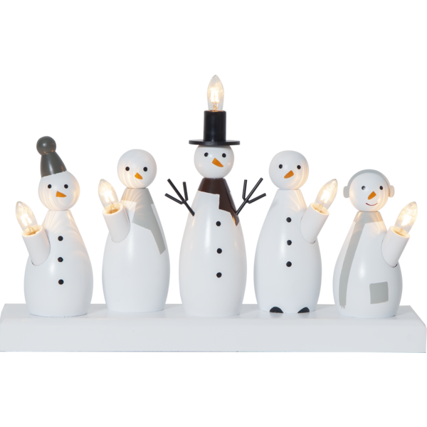 Candlestick Snowman image 2