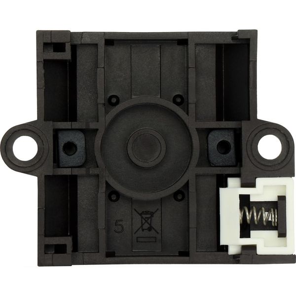 Main switch, T0, 20 A, rear mounting, 2 contact unit(s), 3 pole + N, STOP function, With black rotary handle and locking ring, Lockable in the 0 (Off) image 13