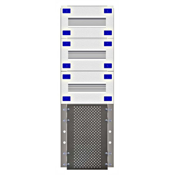 Combination Distributor Modular chassis 220mm 15HU, complete image 1