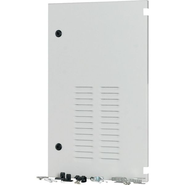 Section wide door, ventilated, right, HxW=700x425mm, IP42, grey image 6