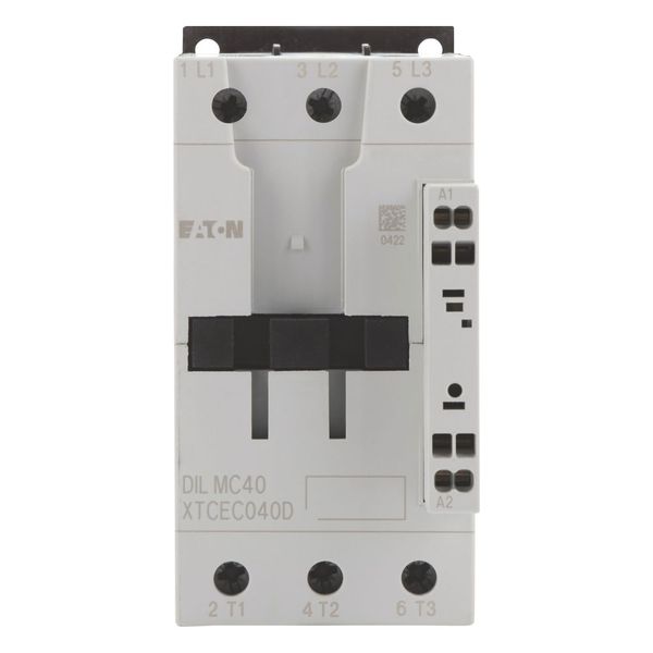 Contactor, 3 pole, 380 V 400 V 18.5 kW, 230 V 50 Hz, 240 V 60 Hz, AC operation, Spring-loaded terminals image 9