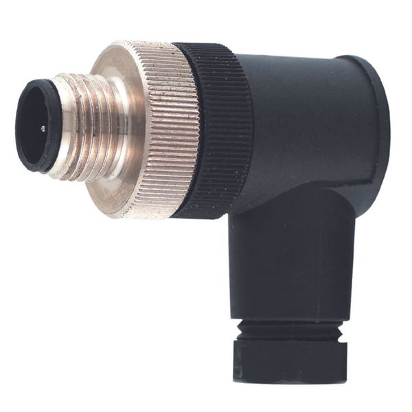 Round plug (field customisable), pin, 90&deg;, Screw connection, M12,  image 4