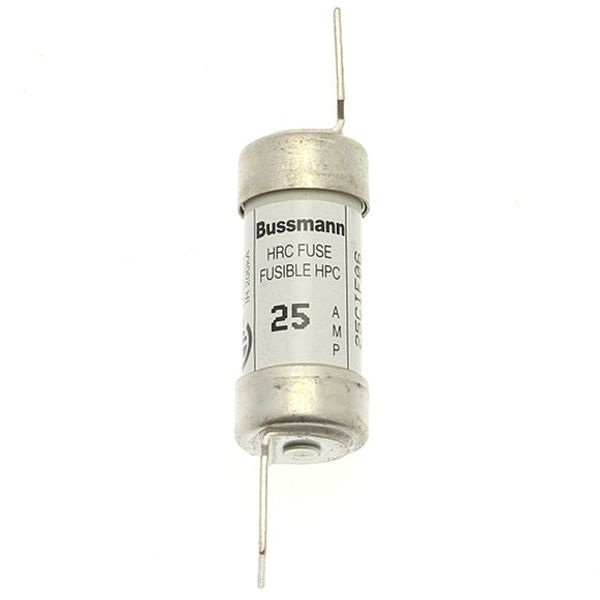 Fuse-link, LV, 25 A, AC 600 V, DC 250 V, HRCI-CB, 14 x 61 mm, CSA image 2