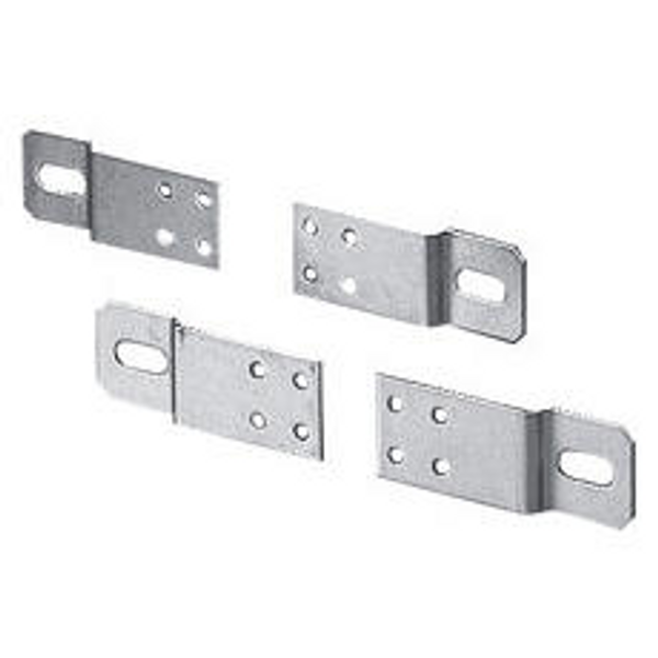SET OF 4 STAINLESS STEEL BRACKETS FOR FIXING SURFACE-MOUNTING BOARDS image 1