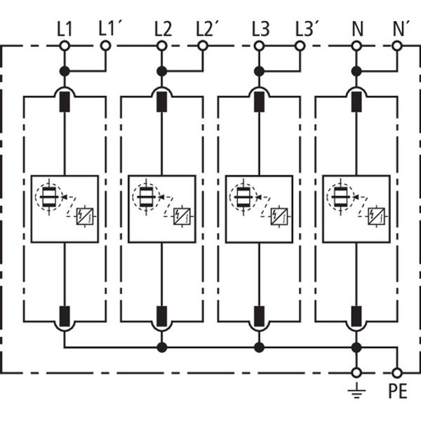 Multipole DEHNventil modular  type 1 and type 2 according to EN 61643- image 3