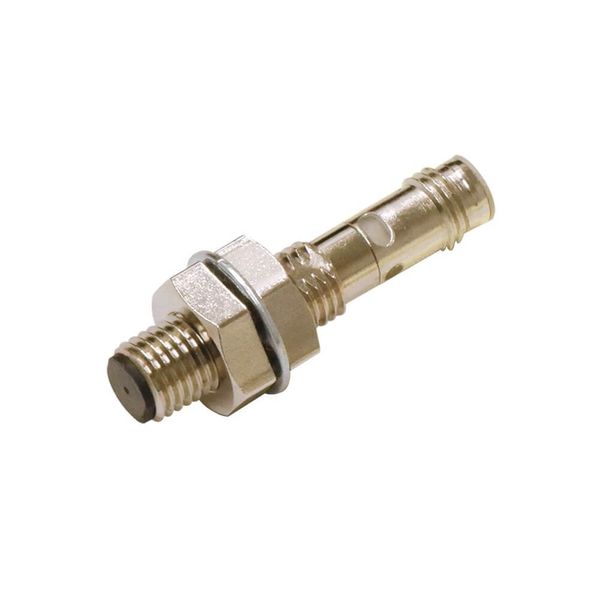 Proximity sensor, inductive, short SUS body M8, shielded, 2 mm, DC, 3- E2EN0277E image 2