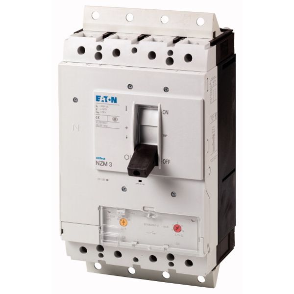 Circuit-breaker, 4p, 320A, 200A in 4th pole, withdrawable unit image 1