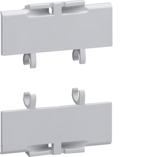 1 set of 2 grey terminal covers sealable for RCBO 2M image 1