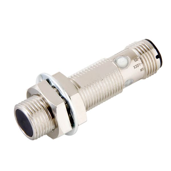 Proximity sensor, inductive, nickel-brass, short body, M12, shielded, image 4