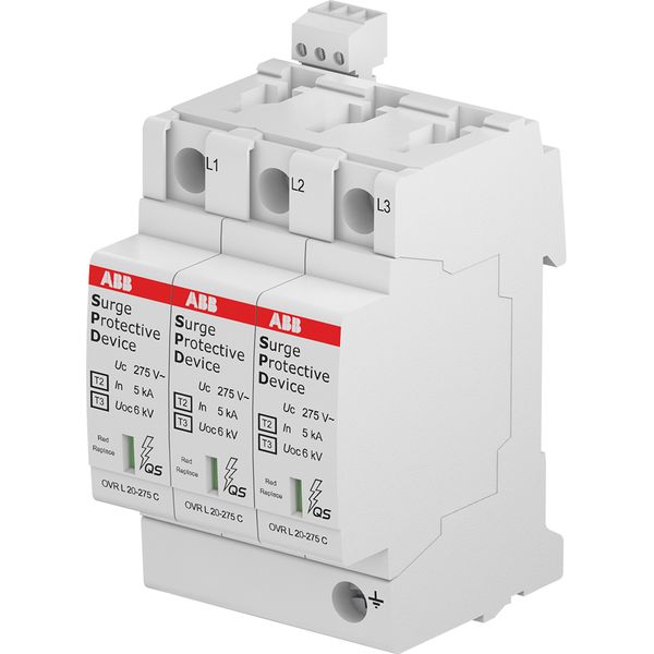 OVR T2-T3 3L 20-275 P TS QS Surge Protective Device image 3