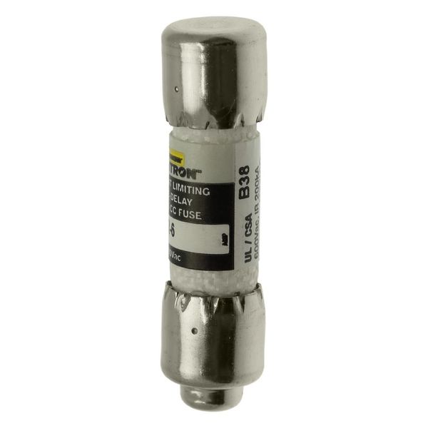 Fuse-link, LV, 6 A, AC 600 V, 10 x 38 mm, 13⁄32 x 1-1⁄2 inch, CC, UL, time-delay, rejection-type image 3