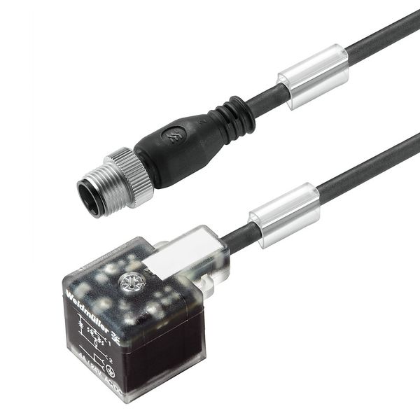 Valve cable (assembled), Straight plug - valve plug, Design A (18 mm), image 2