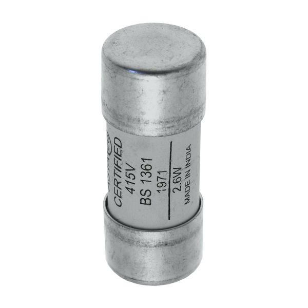 House service fuse-link, low voltage, 20 A, AC 415 V, BS system C type II, 23 x 57 mm, gL/gG, BS image 24