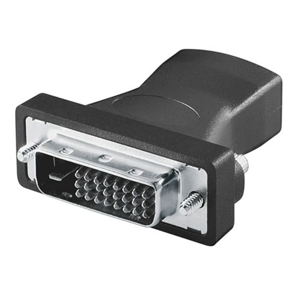 HDMI/DVI Adapter, HDMI19 female - DVI-D(24+1) male image 1