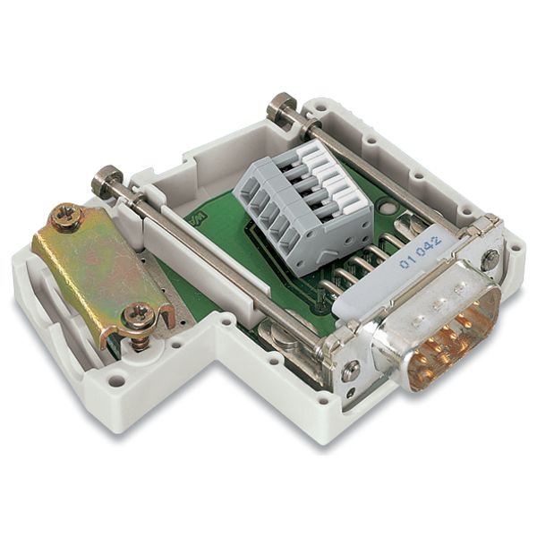 INTERBUS fieldbus connector (OUT) with D-sub male connector 9-pole lig image 2