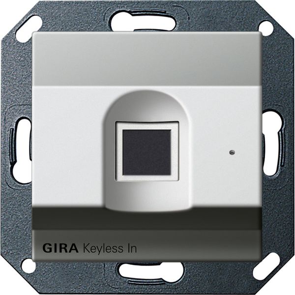 Gira Keyless In fingerprint reader System 55 stainl.steel(lac.) image 1