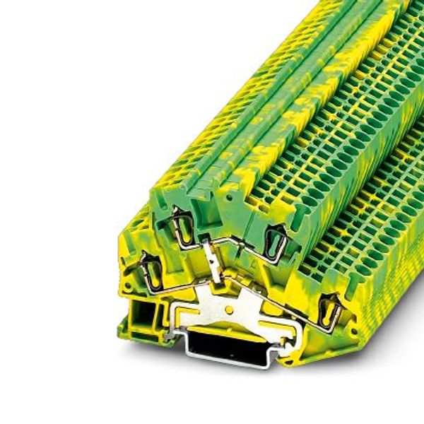 STTBS 2,5-PE - Protective conductor double-level terminal block image 3