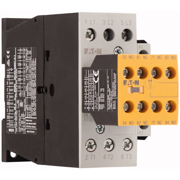 Safety contactor, 380 V 400 V: 15 kW, 2 N/O, 3 NC, 110 V 50 Hz, 120 V 60 Hz, AC operation, Screw terminals, with mirror contact. image 4