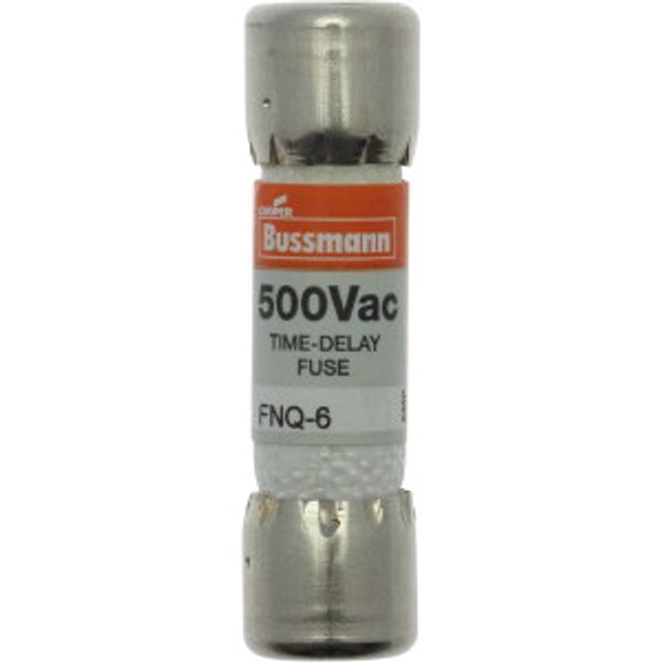 Fuse-link, LV, 6 A, AC 500 V, 10 x 38 mm, 13⁄32 x 1-1⁄2 inch, supplemental, UL, time-delay image 23