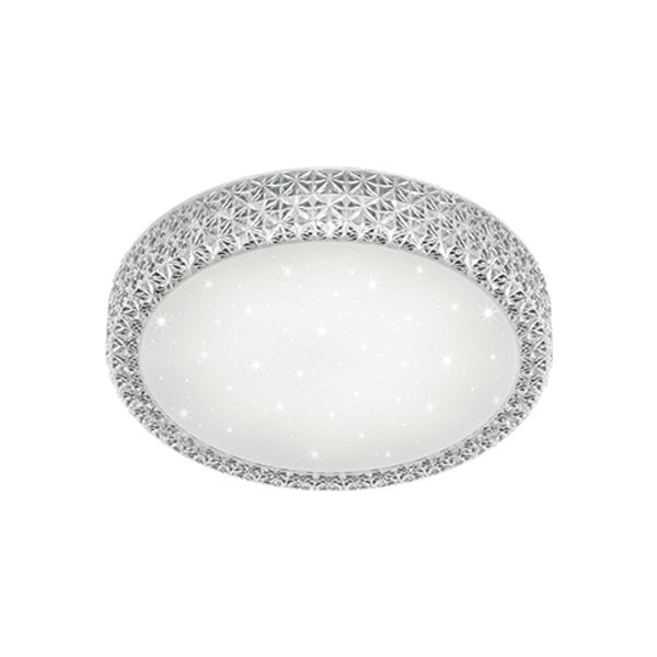 Pegasus LED ceiling lamp 60 cm white image 1