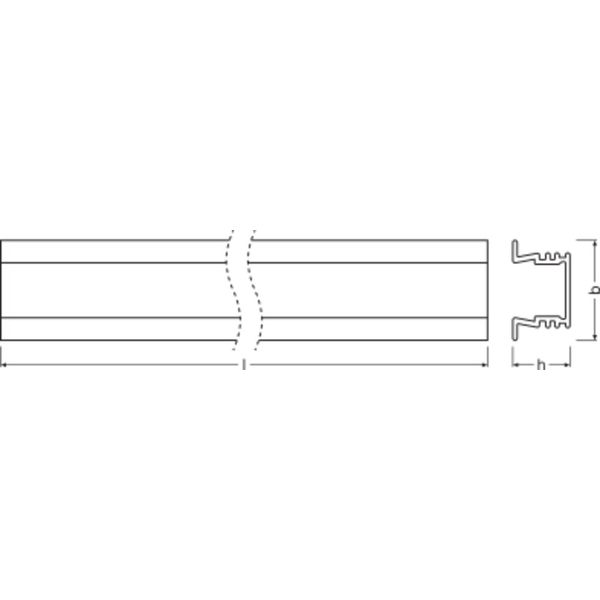 Medium Profiles for LED Strips -PM01/UW/21,5X12/10/1 image 7
