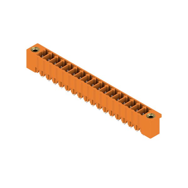 PCB plug-in connector (board connection), 3.81 mm, Number of poles: 17 image 2