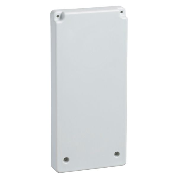 103 x 225 mm plate - for 65 x 65 outlet or pushbuttons image 1