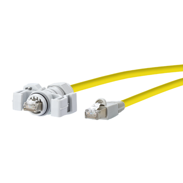 E-DAT Industry patch cord IP67 - RJ45 1.0 m image 3