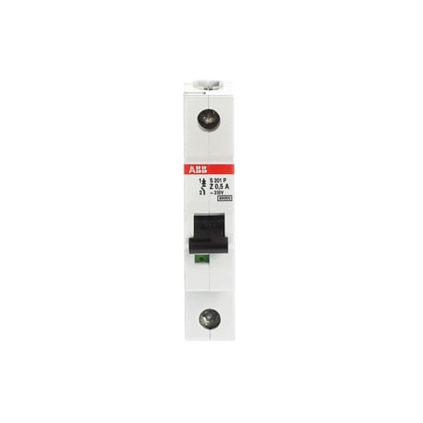 S201P-Z0.5 Miniature Circuit Breaker - 1P - Z - 0.5 A image 4