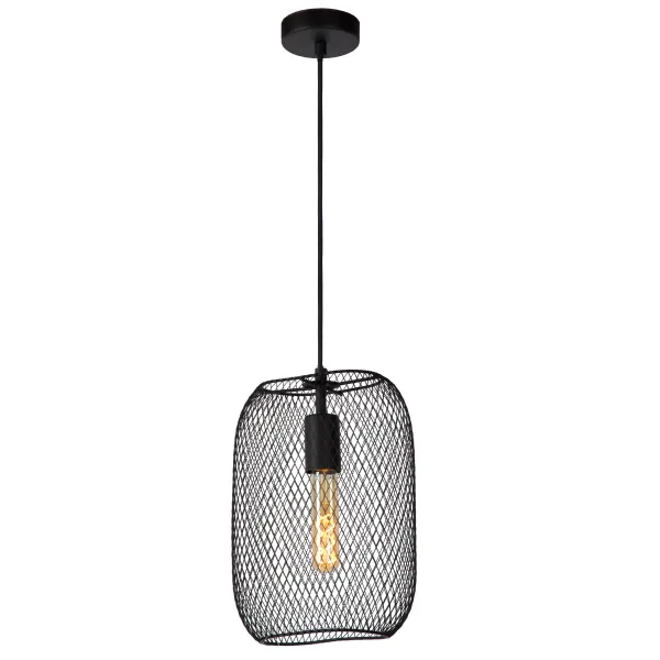 MESH Pendant E27/60W 23.5/12/160cm Black image 1