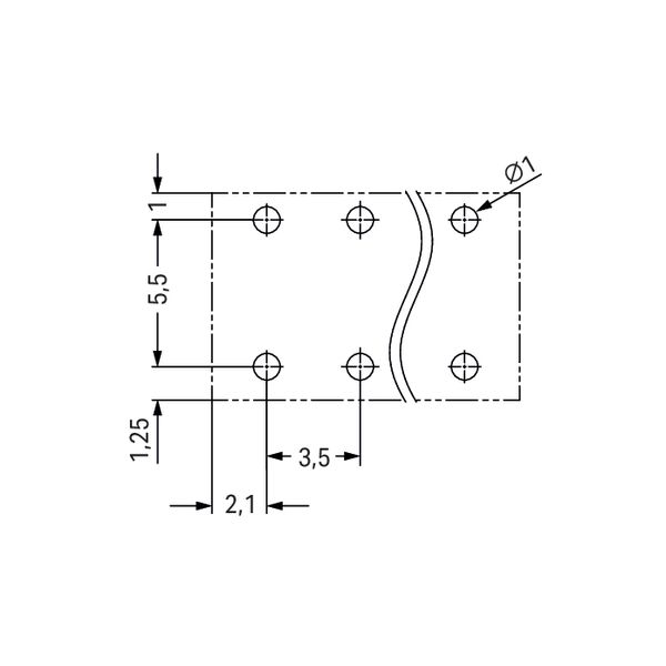 THR PCB terminal block push-button 1.5 mm², black image 2