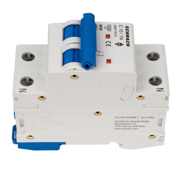 Miniature Circuit Breaker (MCB) AMPARO 10kA, C 10A, 1+N image 6