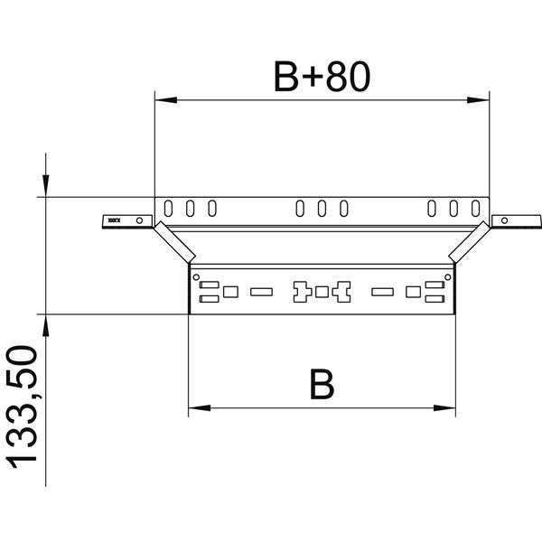 RAAM 610 A4 Add-on tee with quick connector 60x100 image 2