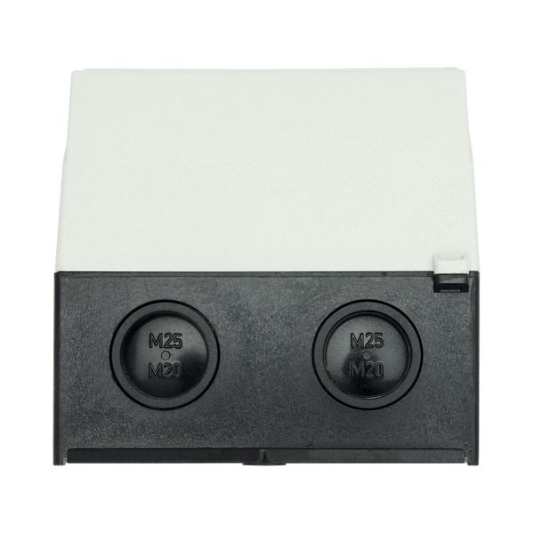 Insulated enclosure CI-K2H, H x W x D = 181 x 100 x 80 mm, for T0-2, hard knockout version, with mounting plate screen image 23