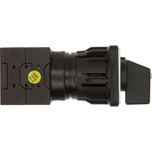 Universal control switches, T0, 20 A, center mounting, 3 contact unit(s), Contacts: 6, Spring-return from positions 1 and 2, 45 °, momentary, 2>0 image 30