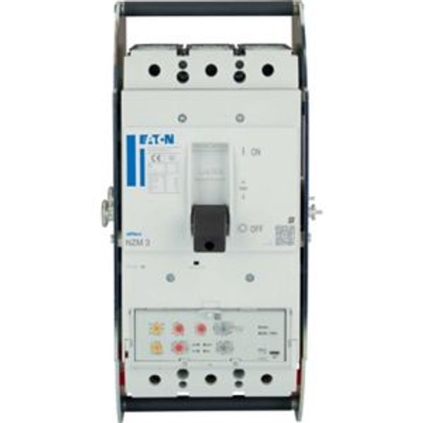 NZM3 PXR20 circuit breaker, 630A, 3p, earth-fault protection, withdrawable unit image 6