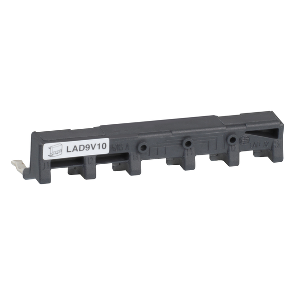 Set of power connections, parallel busbar, for 3P reversing contactors assembly, LC1D09-D38 lugs terminals image 4