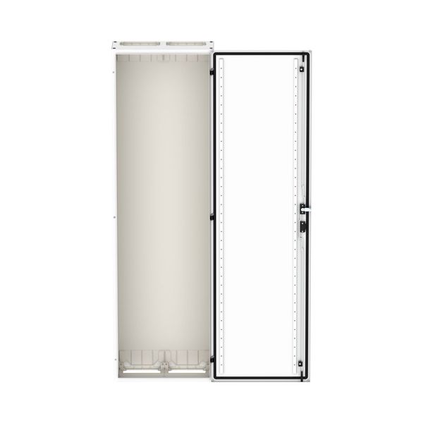 Floor-standing distribution board EMC2 empty, IP55, protection class II, HxWxD=1850x550x270mm, white (RAL 9016) image 5