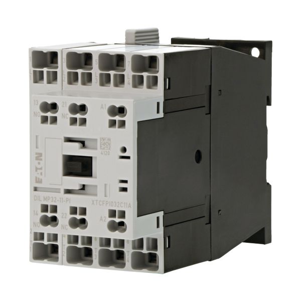 Contactor, 4 pole, AC operation, AC-1: 32 A, 1 N/O, 1 NC, 220 V 50/60 Hz, Push in terminals image 4