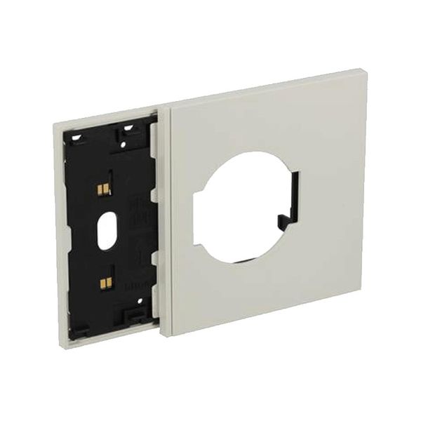 L.NOW - frame 3M white Schuko socket cover image 1