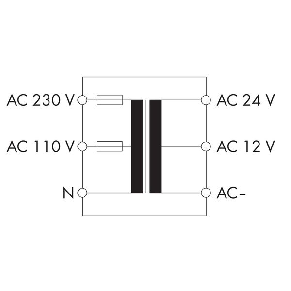 Transformer power supply Input voltage: 230 VAC Output voltage: 12 … 2 image 6