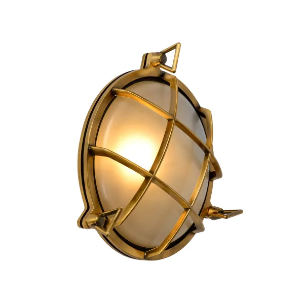 DUDLEY Outside Wall Light Round IP65 E27/60W Mat image 1