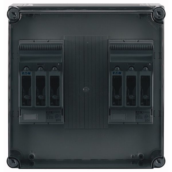 NH panel enclosure 2x XNH00, MB 250A 3p image 1