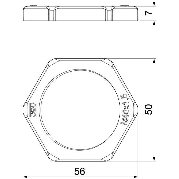 116 M40 SW PA Locknut  M40 image 2