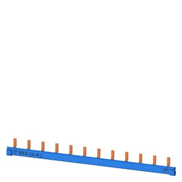 compact Pin Busbar, 10mm2 N (colour... image 1