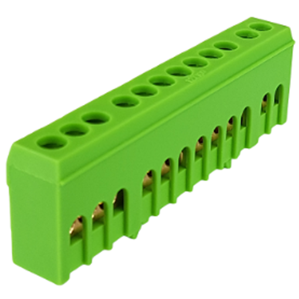 Insulated terminal F812G, 12x16 mm², green image 1