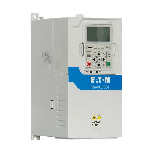 Variable frequency drive, 230 V AC, 3-phase, 3.7 A, 0.75 kW, IP20/NEMA0, Brake chopper image 6